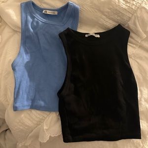 Zara Ribbed Tanks